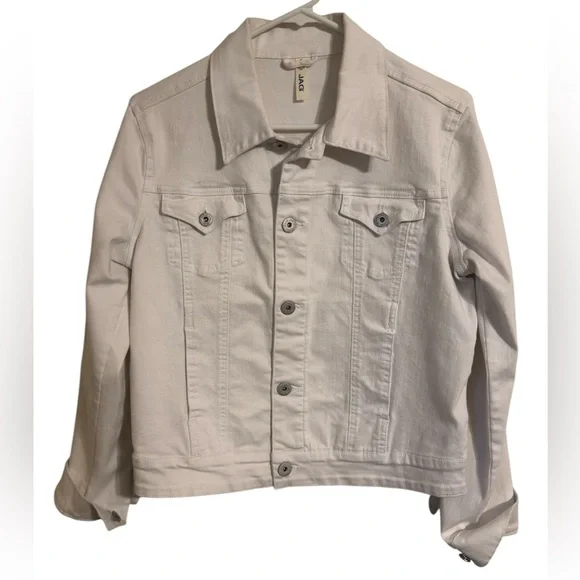 ‼️JAG KIARA WHITE DENIM JACKET - Picture 5 of 7